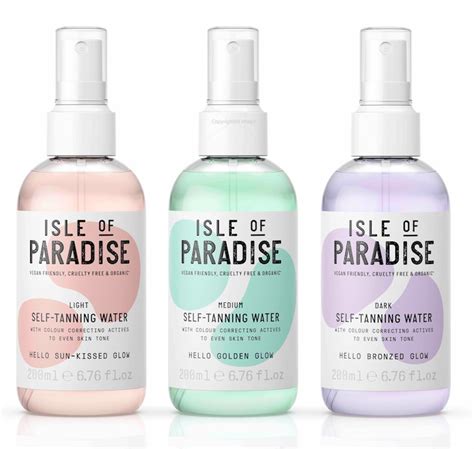 isle of paradise tanning water reviews